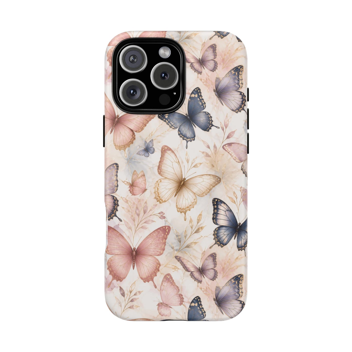 Butterfly Pastels Phone Case: Tough Case for iPhone and Samsung Galaxy devices
