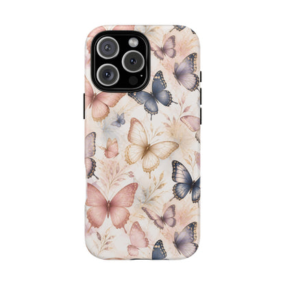 Butterfly Pastels Phone Case: Tough Case for iPhone and Samsung Galaxy devices