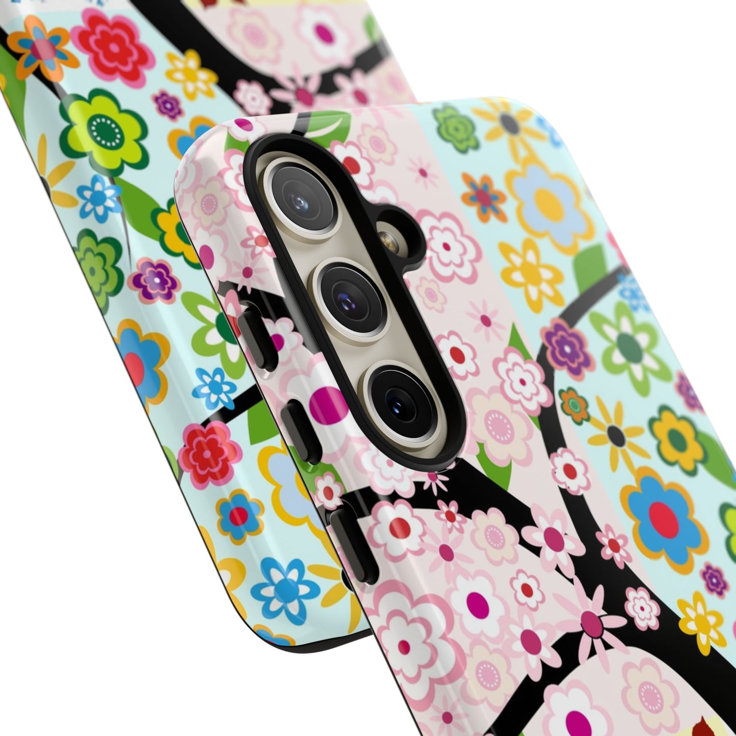 Four Seasons: Fall, Winter, Spring and Summer inspired phone case for iPhone, Samsung Galaxy and Google Pixel devices