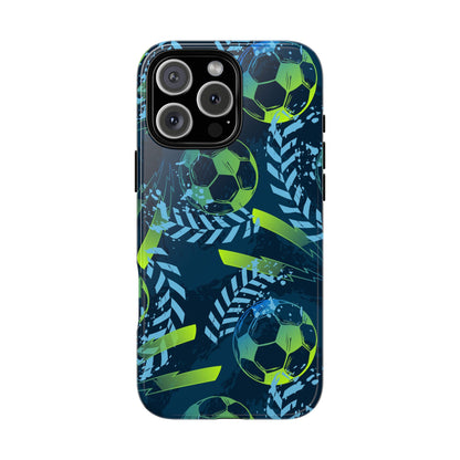 Football Grunge: Sporty Phone Case for iPhone, Samsung Galaxy and Google Pixel