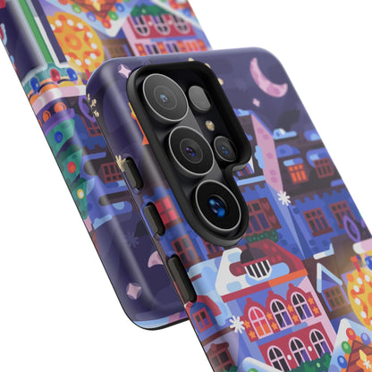 Christmas Fair in Old Town: Holiday-Themed case for iPhone, Samsung Galaxy and Google Pixel