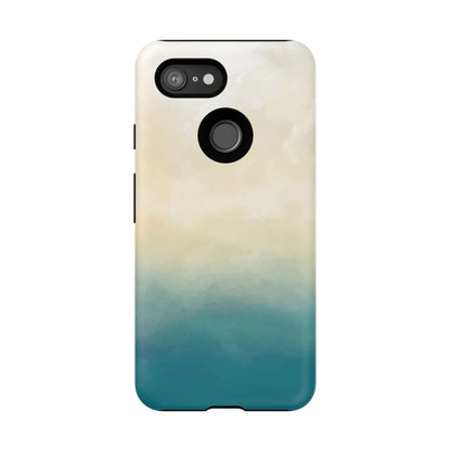 Sea and Sand Gradient Case: Beach-inspired phone case for iPhone, Galaxy and Google Pixel devices