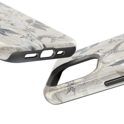 Luxury Leaves (MagSafe version): Artistic case for iPhone, Samsung Galaxy and Google Pixel