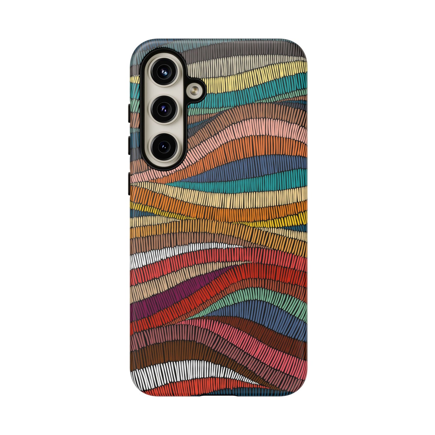 Threaded Harmony: Tapestry-inspired Phone Case for iPhone, Samsung Galaxy and Google Pixel devices