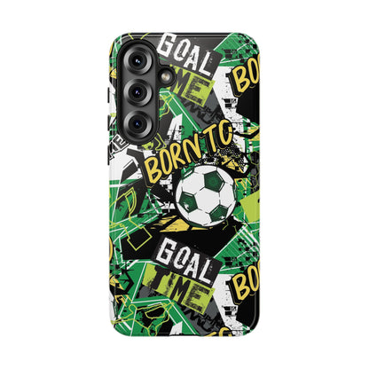 Born to Goal: Football-inspired phone case for iPhone and Samsung Galaxy
