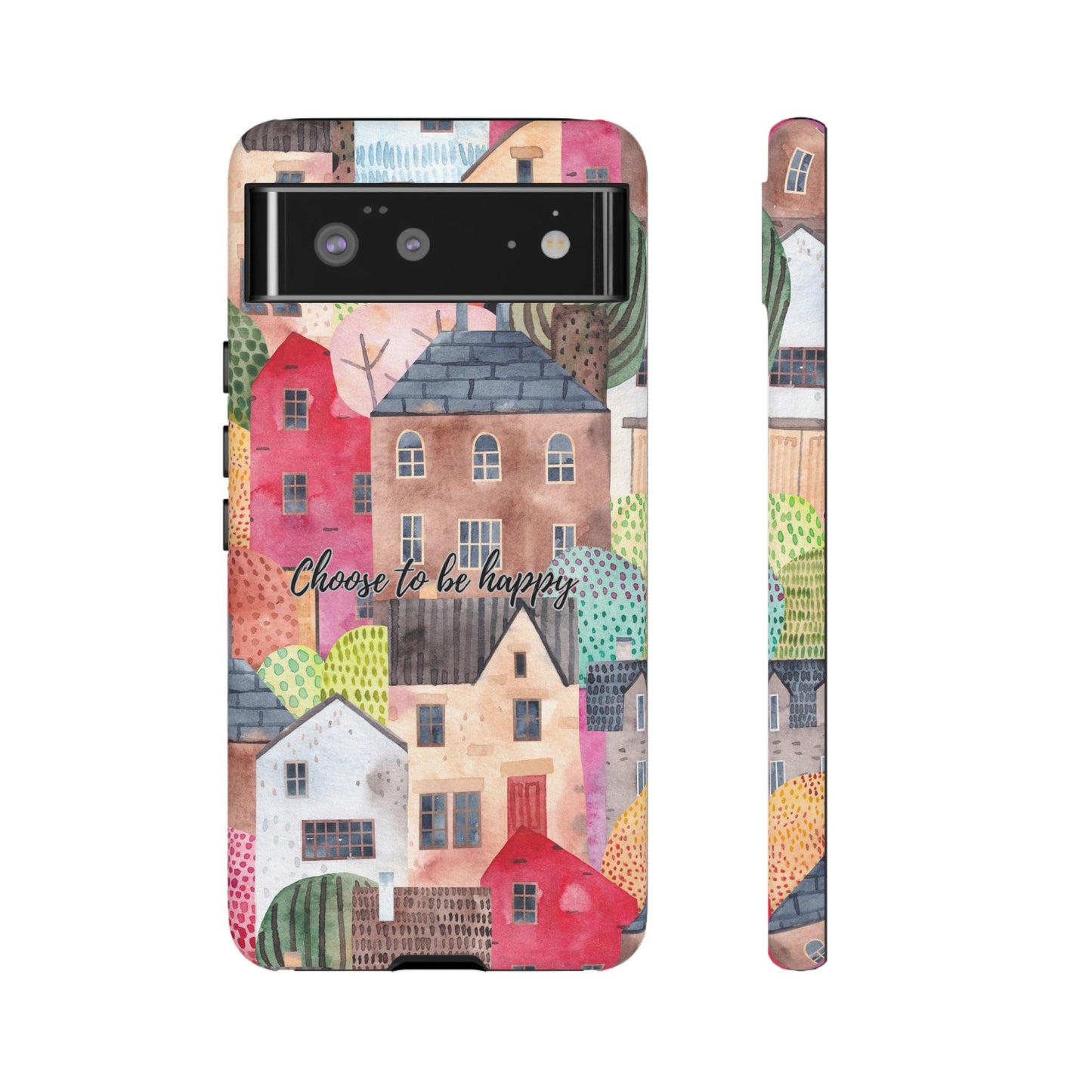 Choose to be Happy: Inspiring Case for iPhone, Samsung Galaxy and Google Pixel devices