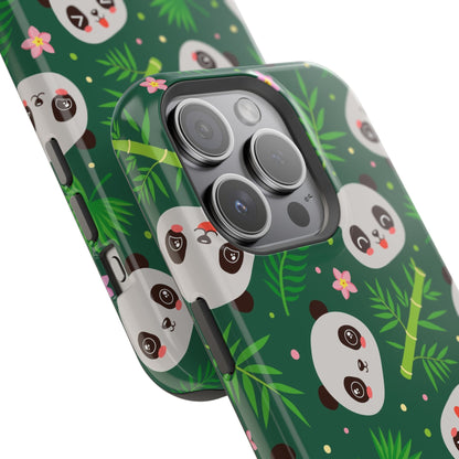 Cute Panda: Phone case for Apple iPhone (MagSafe compatible)