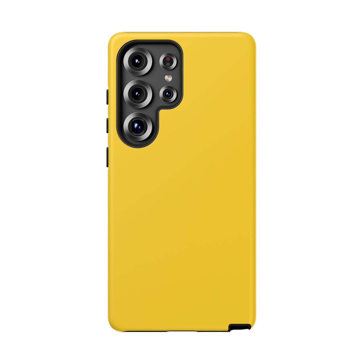 Luscious Yellow: Plain Sunburst-Inspired Color for iPhone, Samsung Galaxy and Google Pixel devices