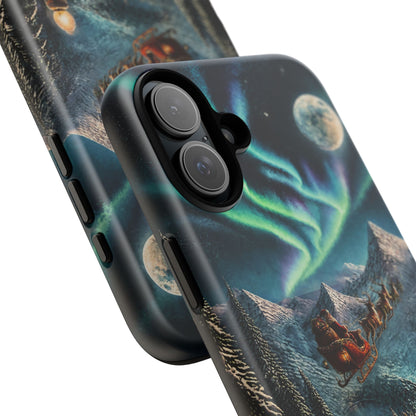 Santa Claus North Pole Adventure: Christmas Themed Phone Case for iPhone, Samsung Galaxy and Google Pixel devices