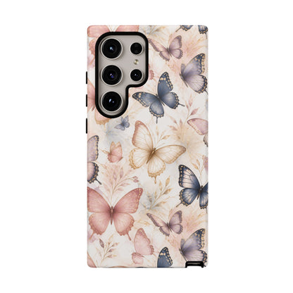 Butterfly Pastels Phone Case: Tough Case for iPhone and Samsung Galaxy devices