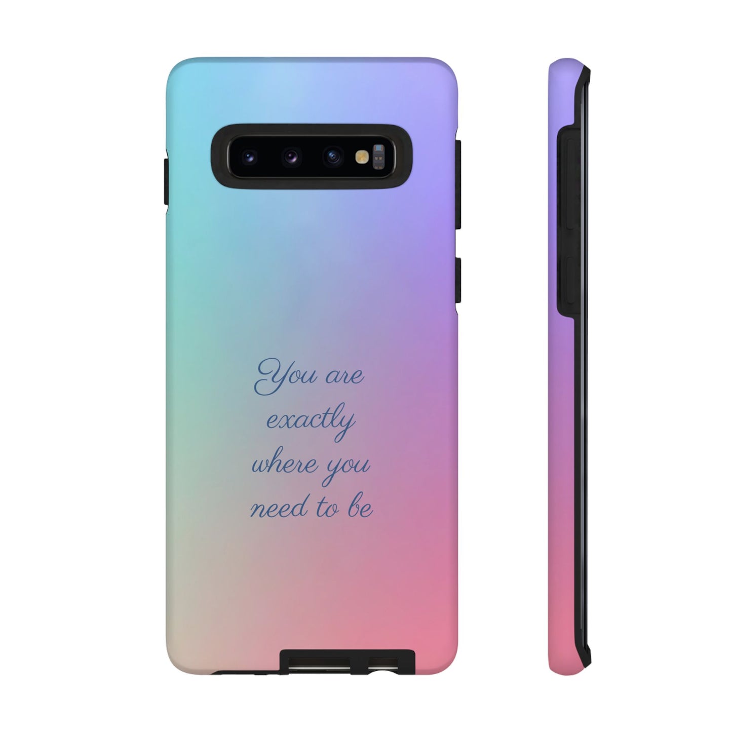 You are exactly where you need to be: Tough Case for iPhone, Samsung Galaxy and Google Pixel