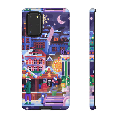Christmas fair in Old Town: Holiday-Themed case for iPhone, Samsung Galaxy and Google Pixel