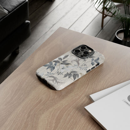 Luxury Leaves: Artistic case for iPhone, Samsung Galaxy and Google Pixel