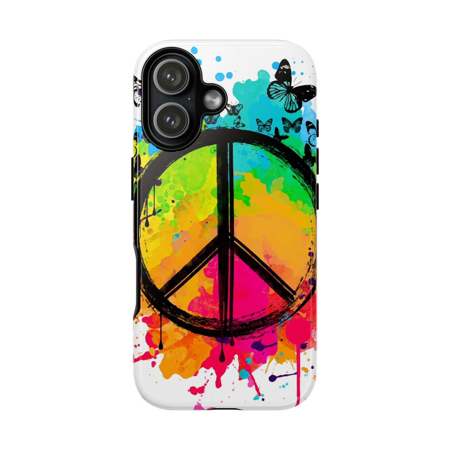 Peace Bloom: Inspiring Phone Case for iPhone and Samsung Galaxy