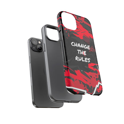 Verander de regels: stevige hoes voor iPhone-, Galaxy- en Pixel-apparaten