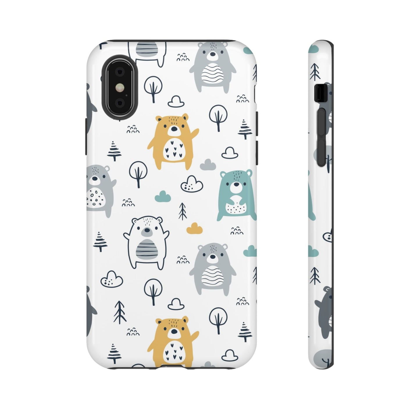 Bear Friends: Cute Phone Case for iPhone, Samsung Galaxy and Google Pixel devices