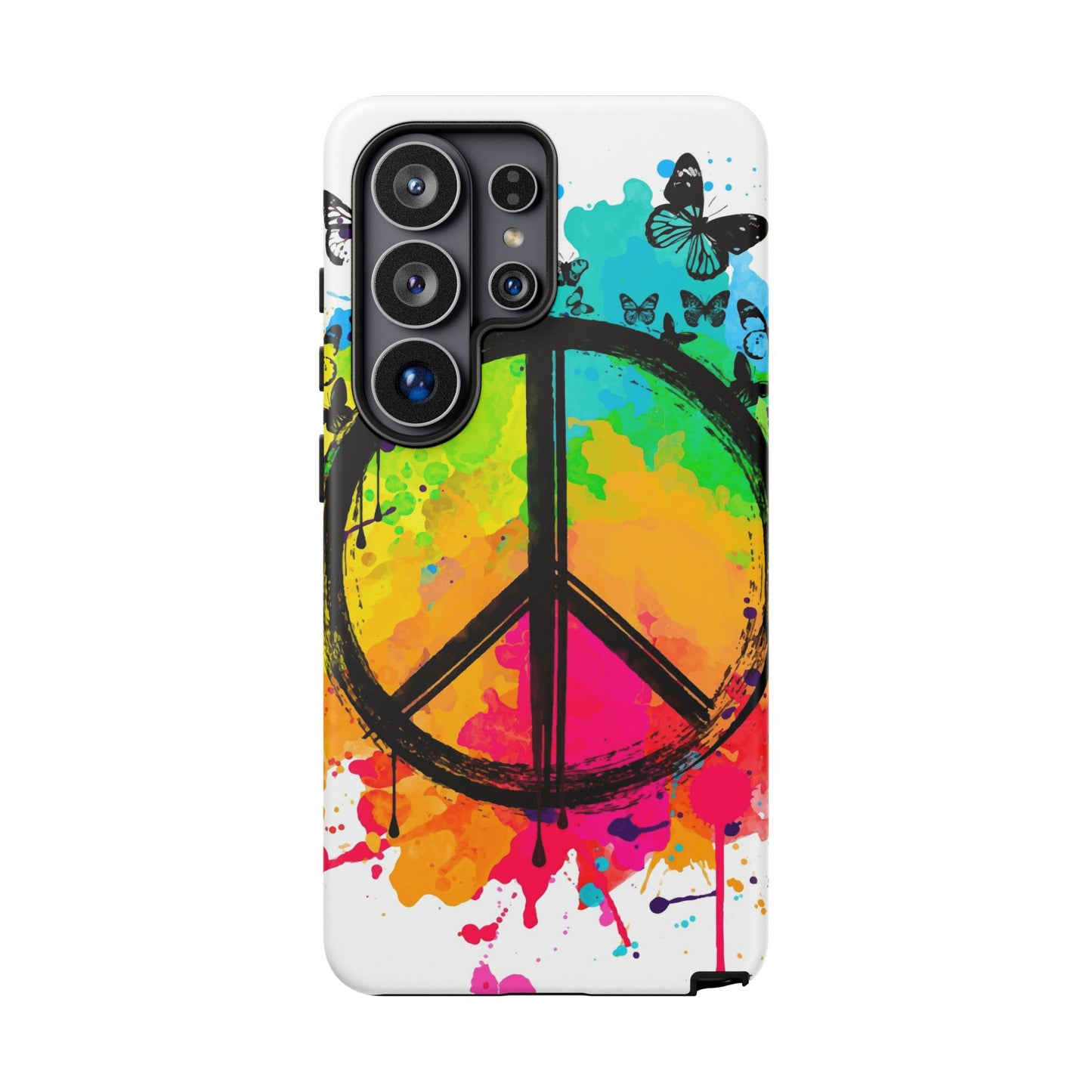 Peace Bloom: Inspiring Phone Case for iPhone and Samsung Galaxy