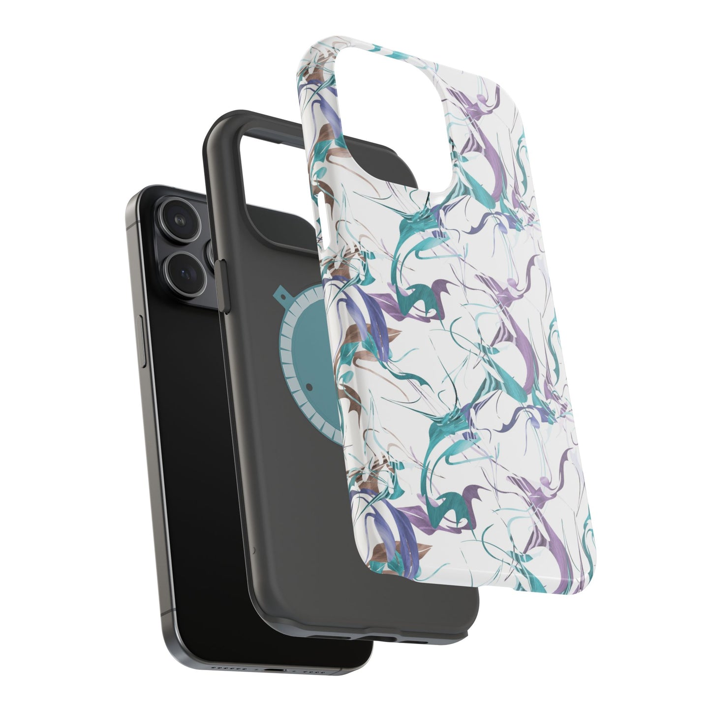 Vector (MagSafe version): Abstract Elegant Phone Case for iPhone, Samsung Galaxy and Google Pixel devices