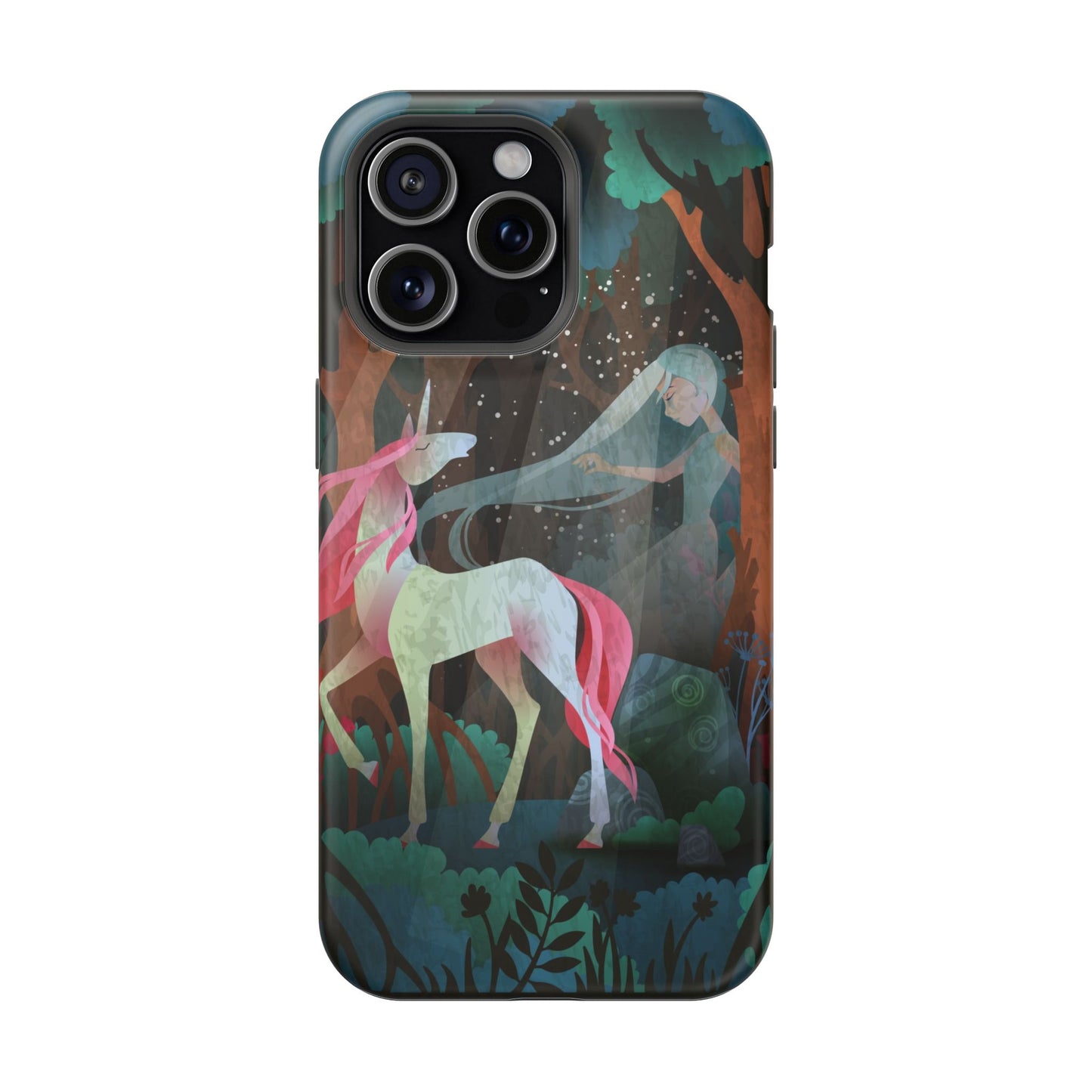 Fairy & Unicorn: Enchanted MagSafe Phone Case for iPhone