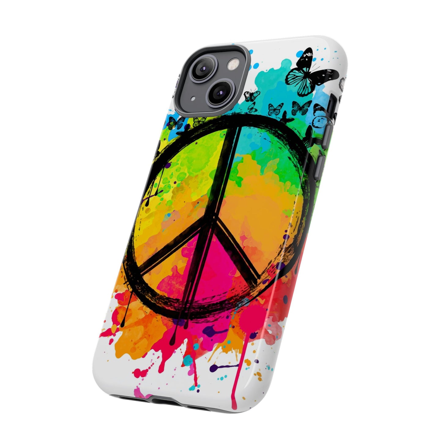 Peace Bloom: Inspiring Phone Case for iPhone and Samsung Galaxy
