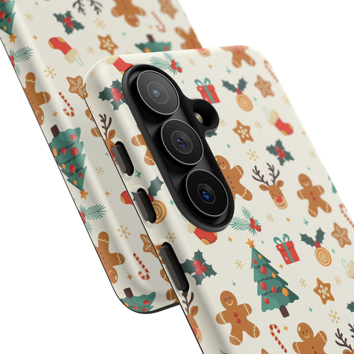 Gingerbread Holidays: Xmas-themed phone case for iPhone, Samsung and Google Pixel