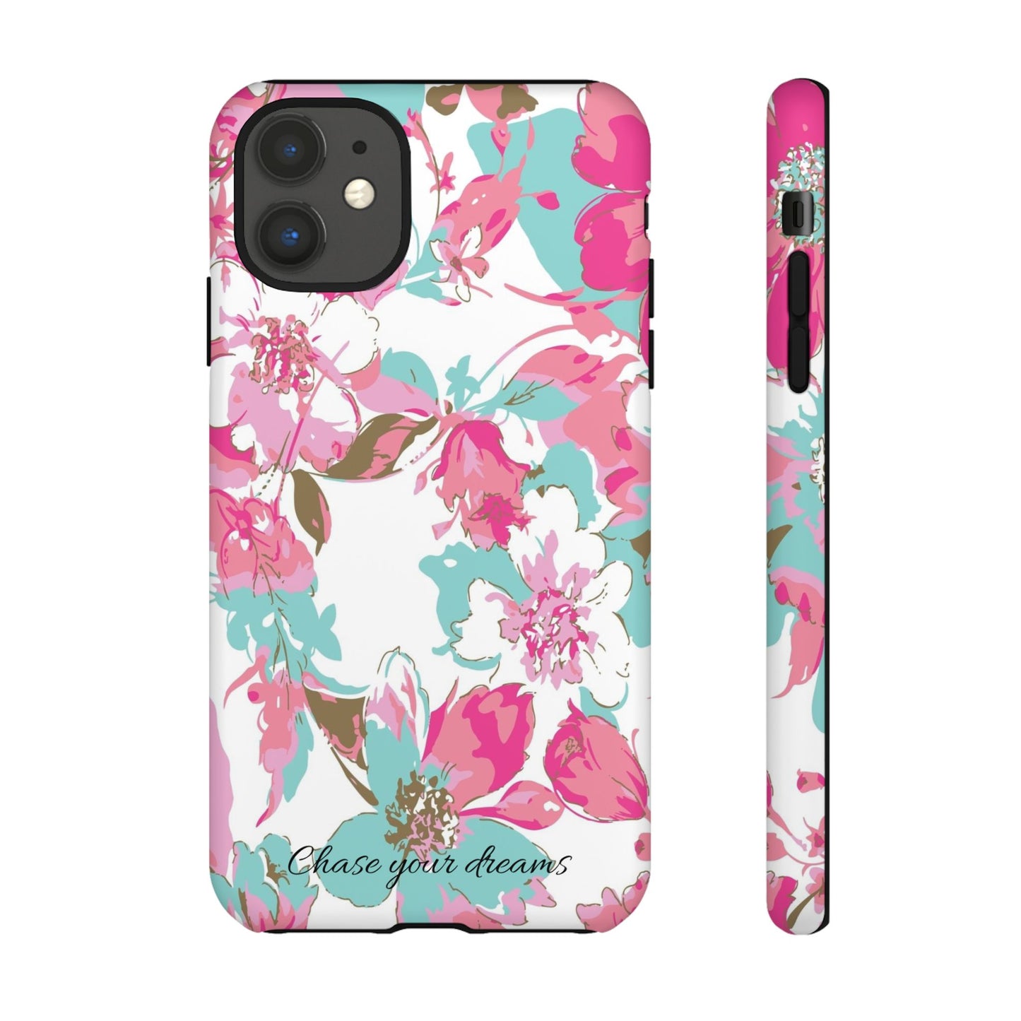 Chase your dreams: Artistic and elegant phone case for Apple iPhone, Samsung Galaxy and Pixel devices