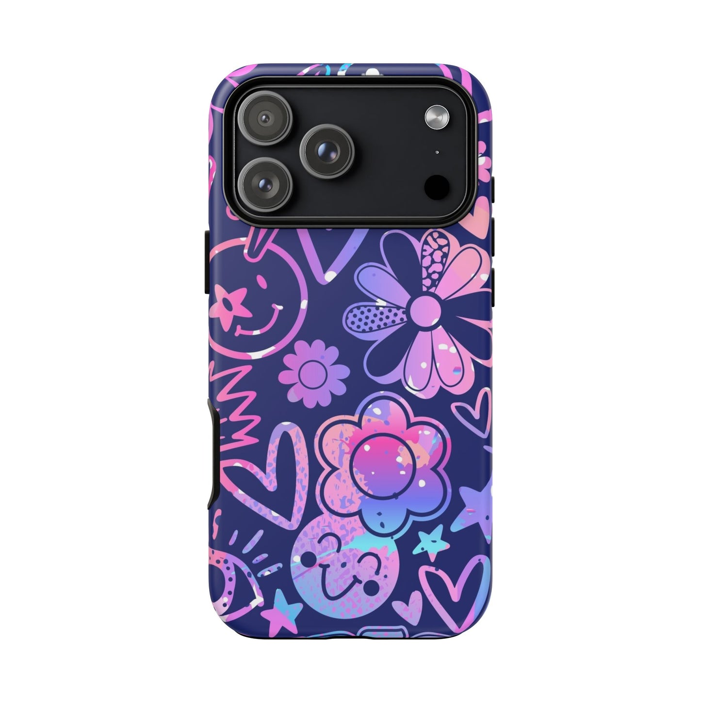 Live Inspired: Purple Tough Case for iPhone, Samsung Galaxy and Google Pixel devices
