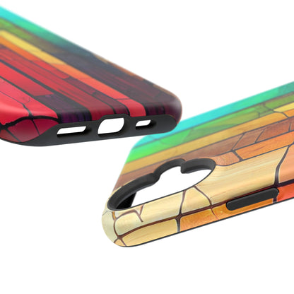 Stained Glass Design MagSafe Case for iPhone