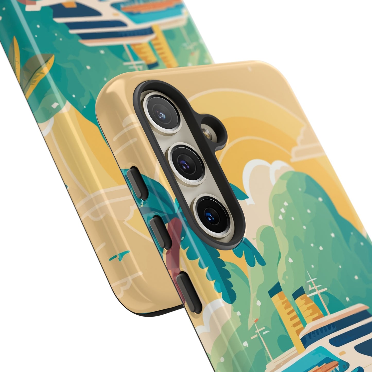 A ship is safe in the harbor but that is not what ships are built for: Beautiful case for iPhone, Galaxy and Pixel devices