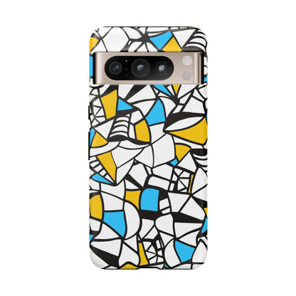 Abstract Graffiti: Stevige hoesjes voor iPhone, Galaxy en Pixel-apparaten