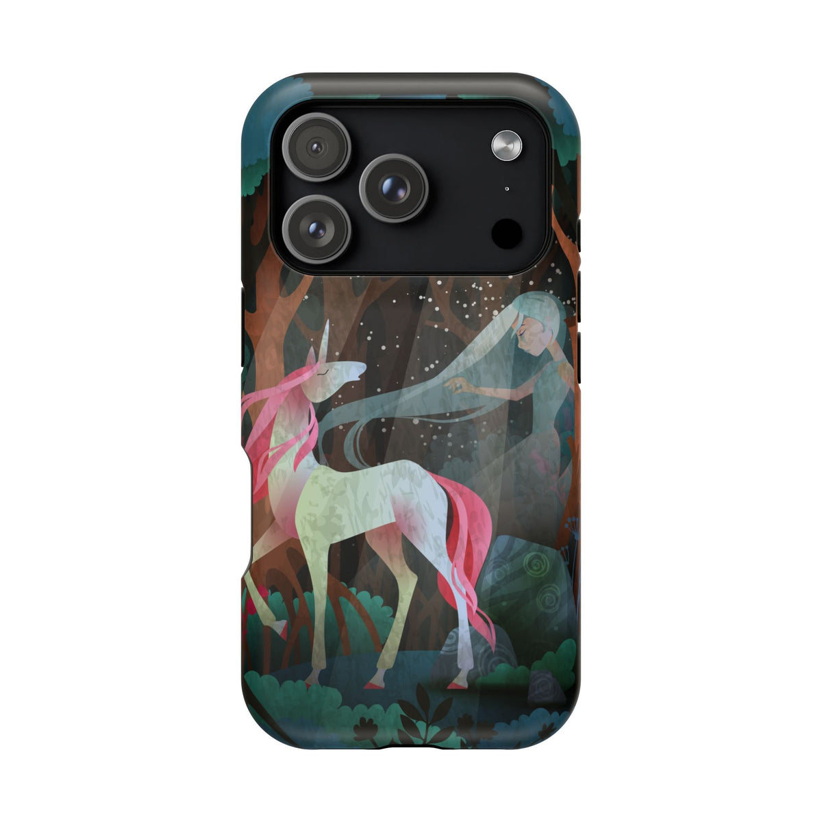 Fairy & Unicorn: Enchanted MagSafe Phone Case for iPhone