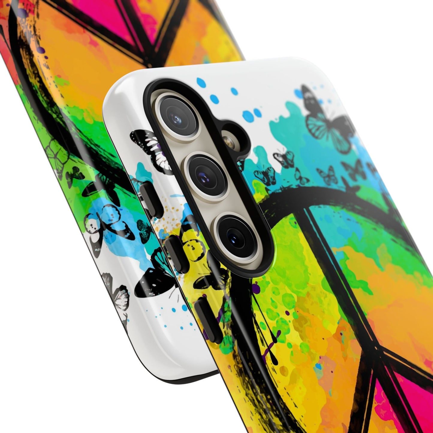 Peace Bloom: Inspiring Phone Case for iPhone and Samsung Galaxy