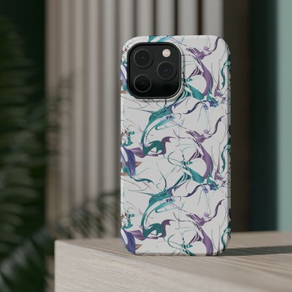 Vector (MagSafe version): Abstract Elegant Phone Case for iPhone, Samsung Galaxy and Google Pixel devices