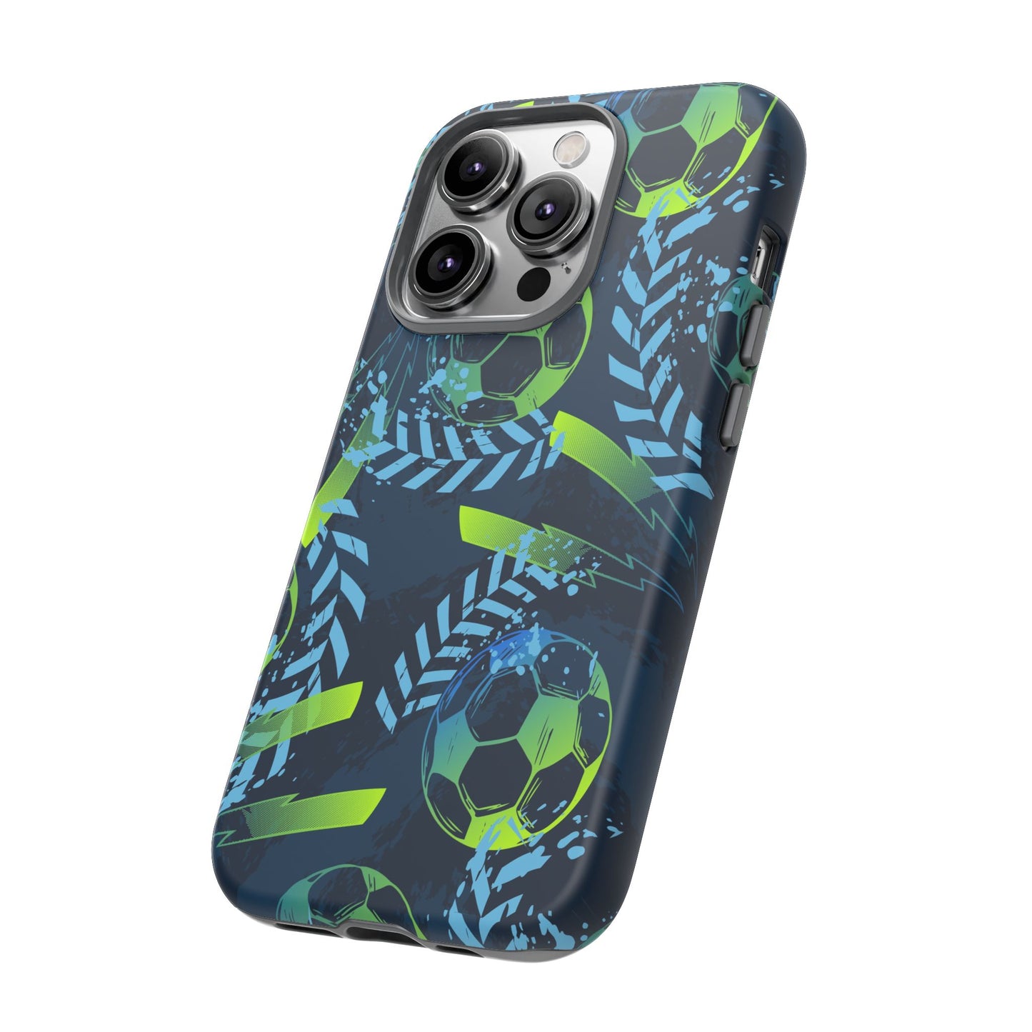 Football Grunge: Sporty Phone Case for iPhone, Samsung Galaxy and Google Pixel