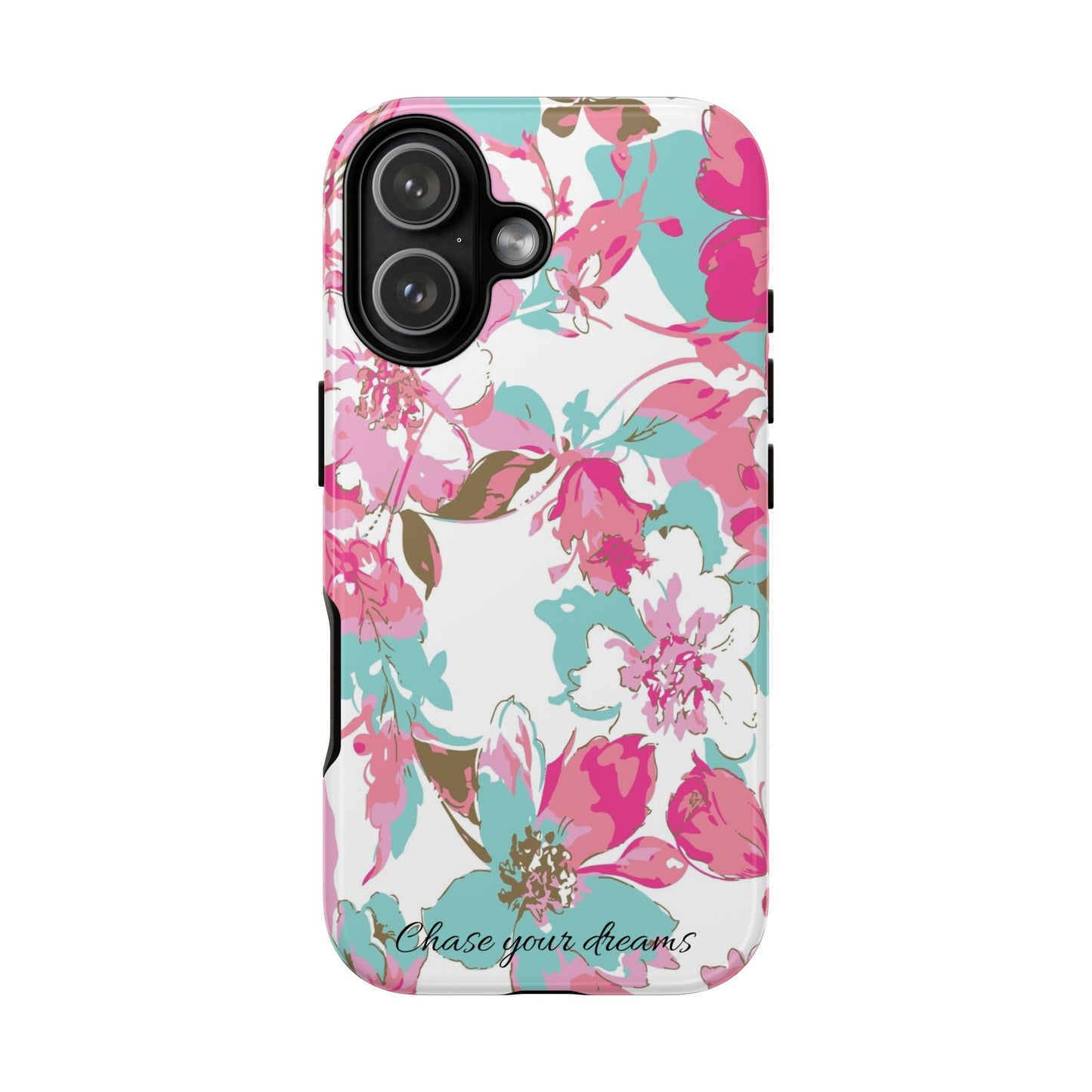 Chase your dreams: Artistic and elegant phone case for Apple iPhone, Samsung Galaxy and Pixel devices
