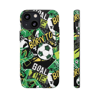 Born to Goal: Football-inspired phone case for iPhone and Samsung Galaxy