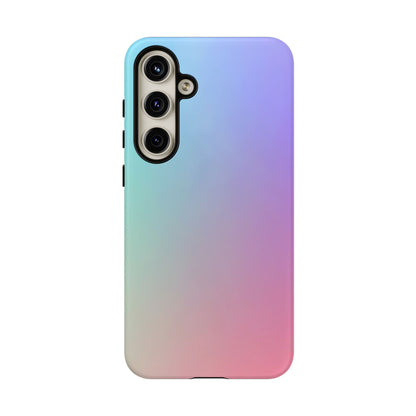 Cotton Candy: Quadcolor Pastel Gradient Tough Case for iPhone, Samsung Galaxy and Google Pixel devices