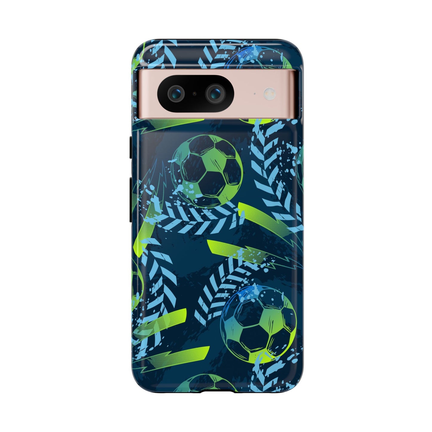 Football: Protective phone case for iPhone, Samsung Galaxy and Google Pixel phones