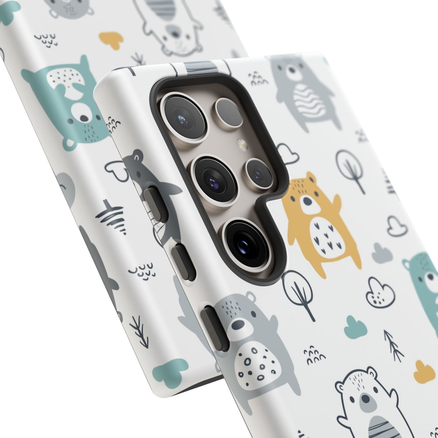 Bear Friends: Cute Phone Case for iPhone, Samsung Galaxy and Google Pixel devices