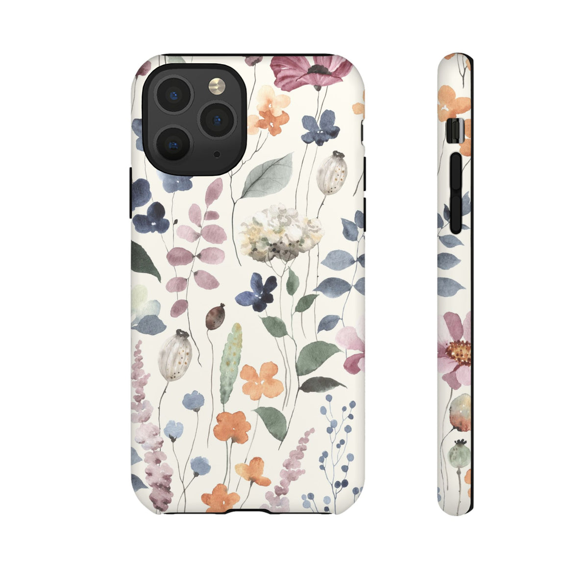 Floral Prints Phone Case for iPhone, Samsung Galaxy and Pixel devices