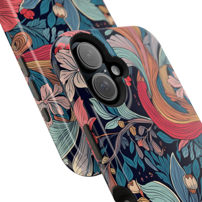 Floral Charm (MagSafe version): Fashion Phone Case for iPhone
