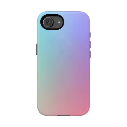 Cotton Candy: Quadcolor Pastel Gradient Tough Case for iPhone, Samsung Galaxy and Google Pixel devices
