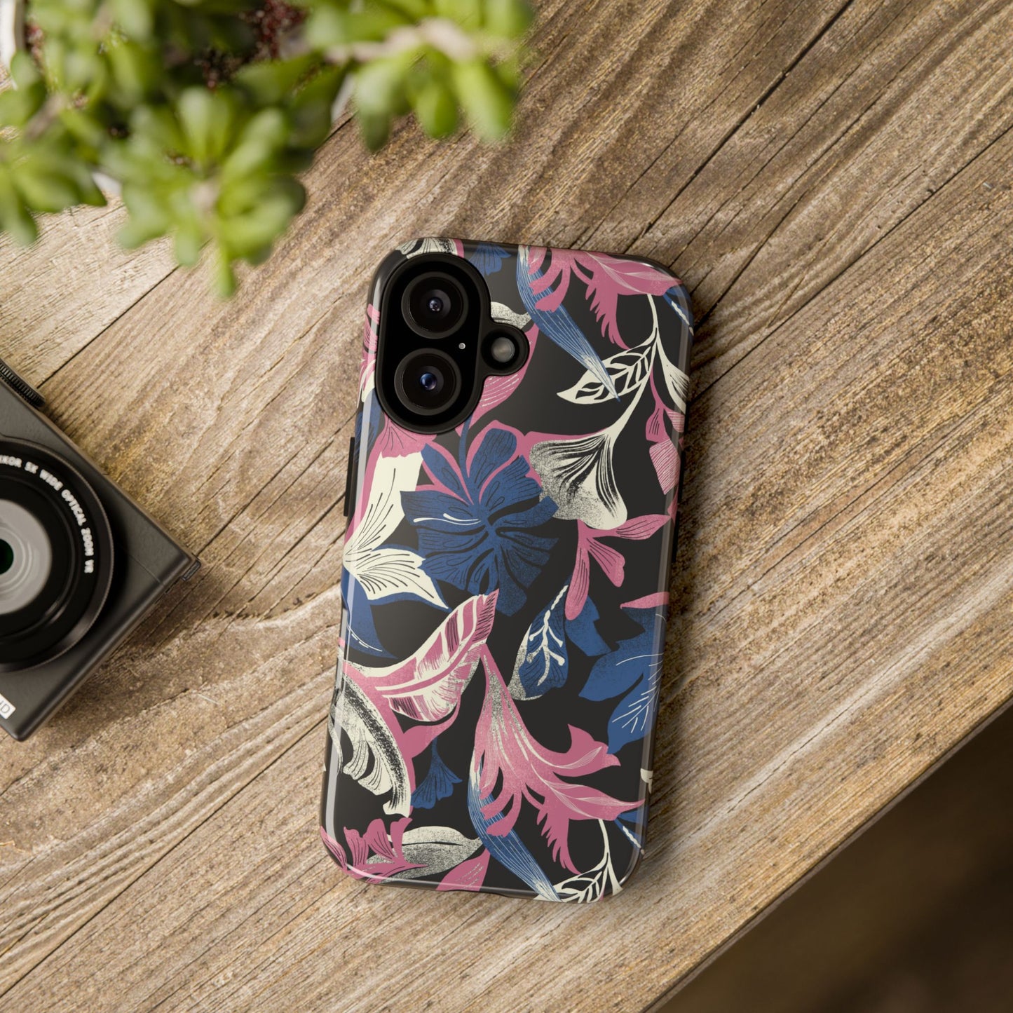 Tropique: Palm & Fall Fusion Phone Case for iPhone, Samsung Galaxy and Google Pixel devices