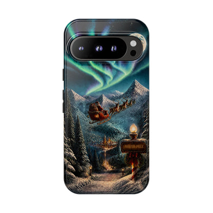 Santa Claus North Pole Adventure: Christmas Themed Phone Case for iPhone, Samsung Galaxy and Google Pixel devices