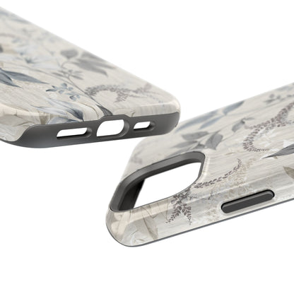 Luxury Leaves (MagSafe version): Artistic case for iPhone, Samsung Galaxy and Google Pixel