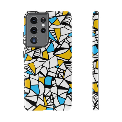 Abstract Graffiti: Tough Cases for iPhone, Galaxy and Pixel devices