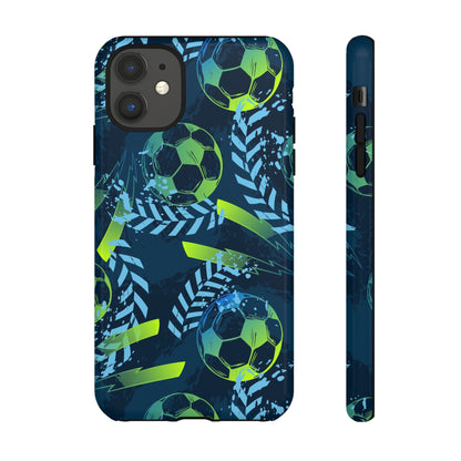 Football: Protective phone case for iPhone, Samsung Galaxy and Google Pixel phones