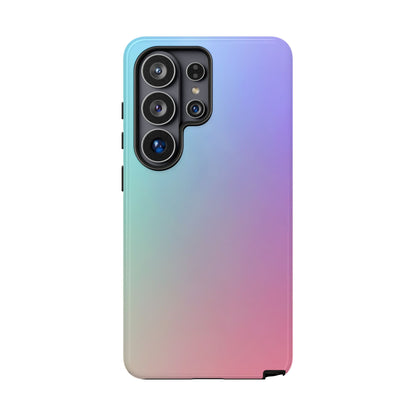 Cotton Candy: Quadcolor Pastel Gradient Tough Case for iPhone, Samsung Galaxy and Google Pixel devices