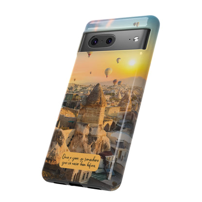 Cappadocia: Stunning travel-inspired phone case for iPhone, Samsung Galaxy and Pixel devices