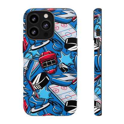 Ice Hockey PowerPlay: Sports-Inspired Phone Case for iPhone, Samsung Galaxy and Google Pixel devices